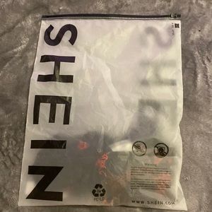 Red and black Dragon print top from shein.